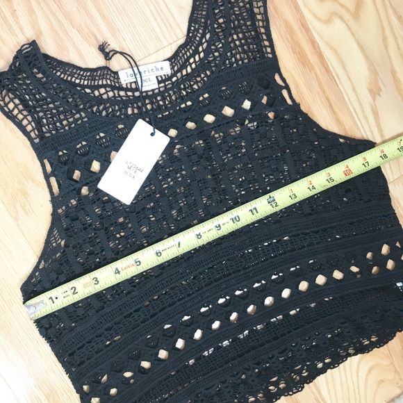 NWT Love Riche Crochet tank - Picture 2 of 5